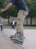 Frontside grind